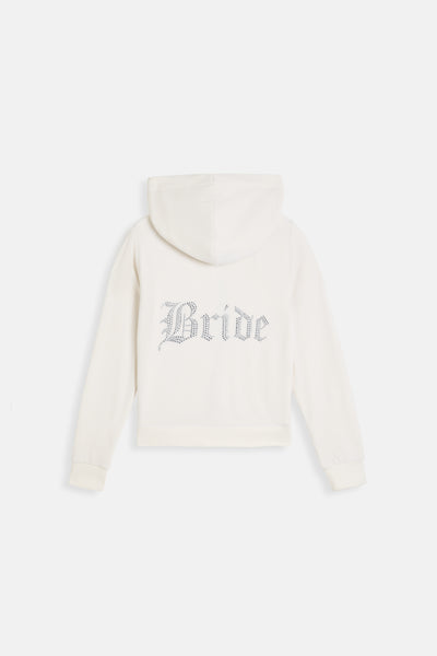 BRIDAL CLASSIC VELOUR HOODIE