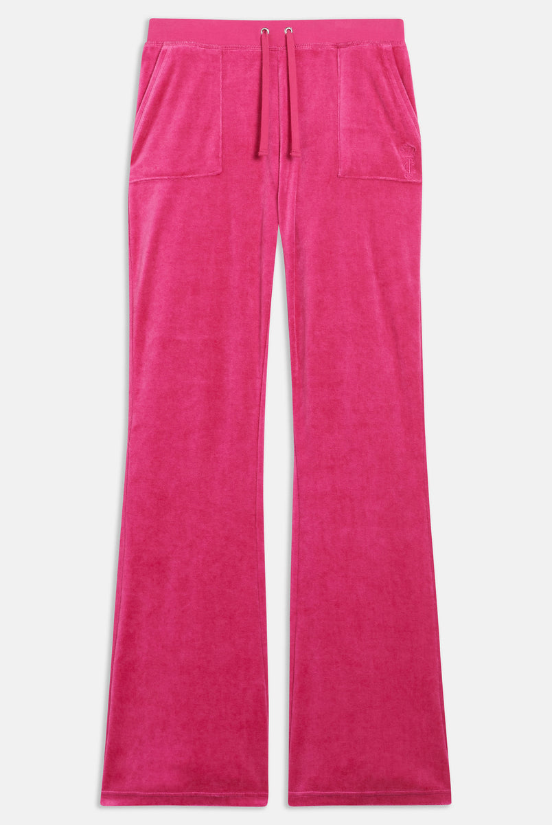 Juicy Couture Velvet Trousers - Nostalgia Pink » Cheap Shipping