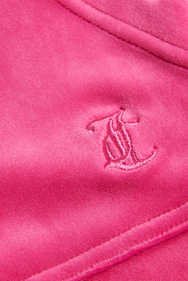 NOSTALGIA PINK CLASSIC VELOUR DEL RAY POCKETED BOTTOMS