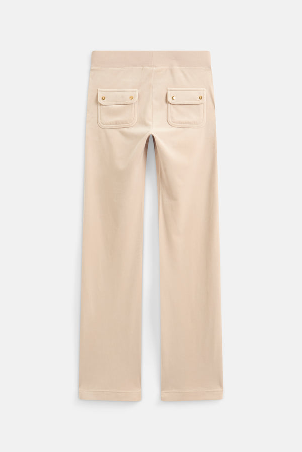 BRAZILIAN SAND & GOLD CLASSIC VELOUR DEL RAY POCKETED BOTTOMS