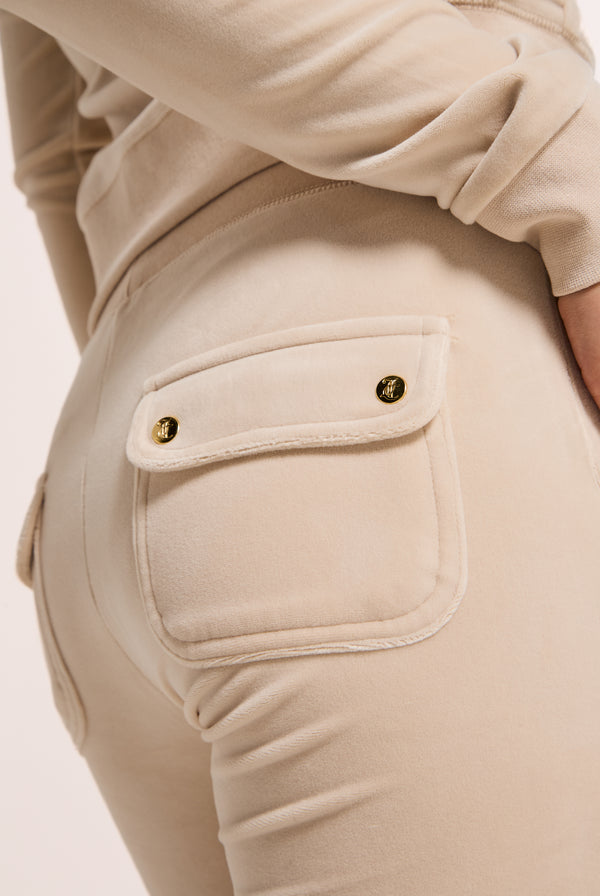 BRAZILIAN SAND & GOLD CLASSIC VELOUR DEL RAY POCKETED BOTTOMS