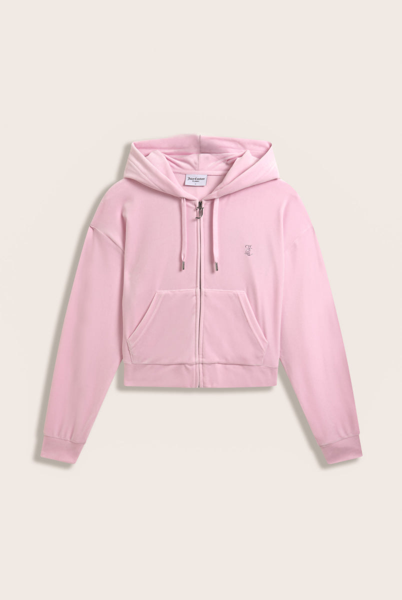 CHERRY BLOSSOM CHERRY BLOSSOM OUTLINE DIAMANTE OVERSIZED CROPPED