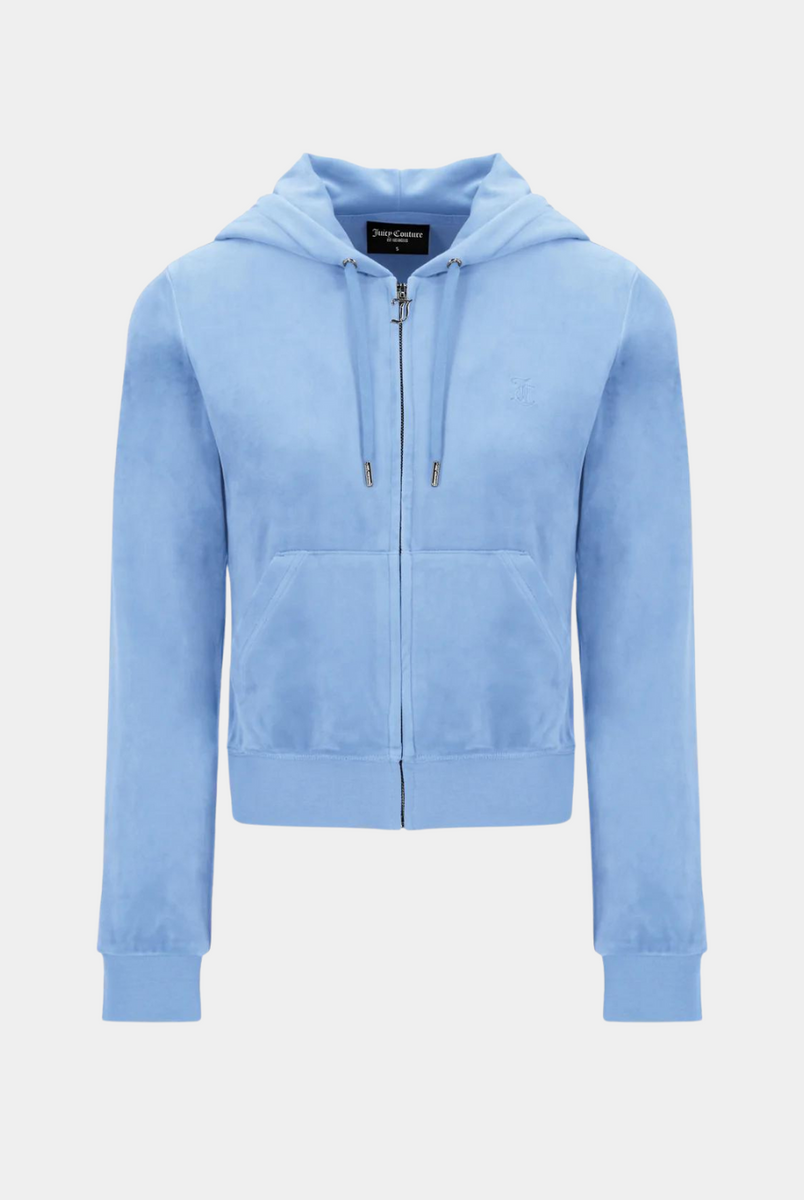 POWDER BLUE CLASSIC VELOUR ROBERTSON HOODIE