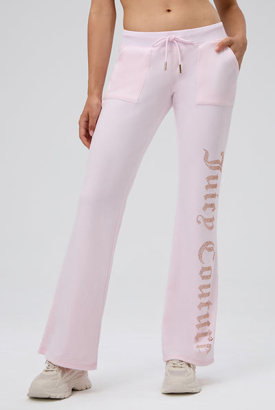 SOFT GLOW HERITAGE THIRTY LOW RISE VELOUR POCKET PANT