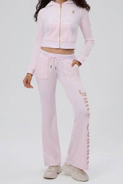 SOFT GLOW HERITAGE THIRTY LOW RISE VELOUR POCKET PANT