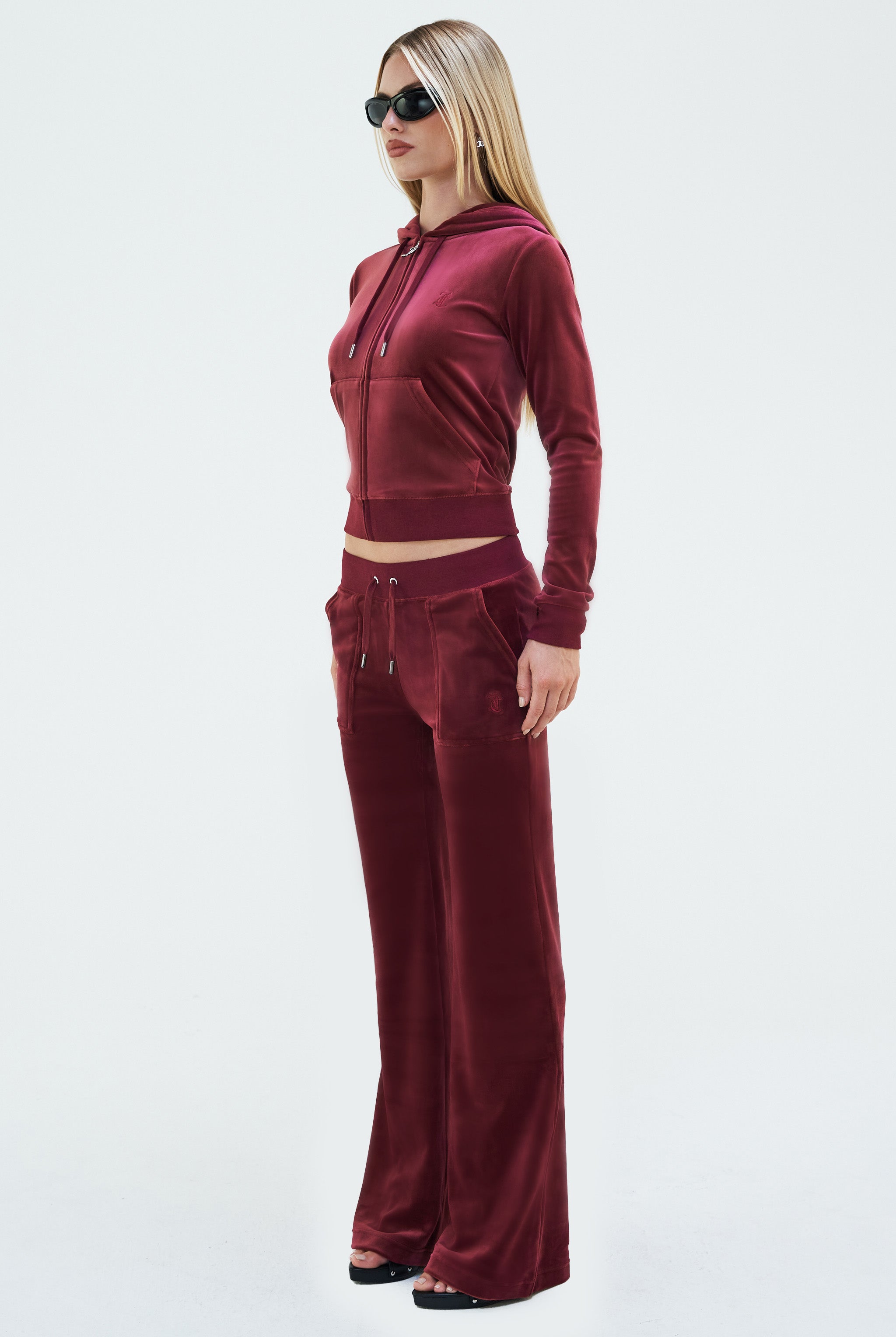 Velvet cheap tracksuit pants