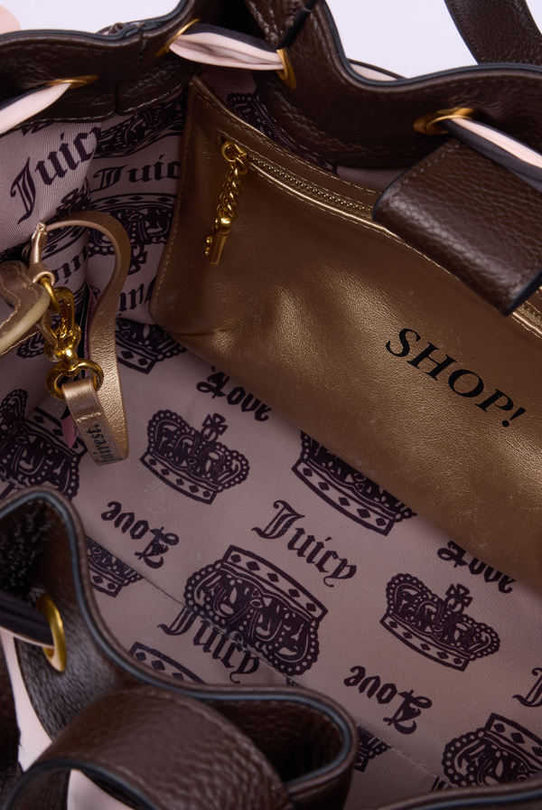 PINK CHAMPAGNE HOUSE OF JUICY DAYDREAMER BAG