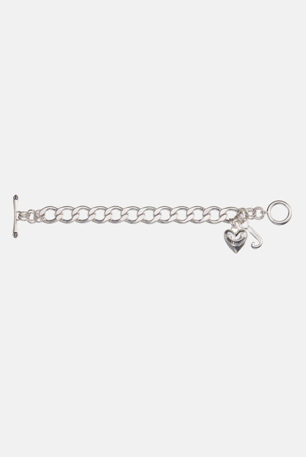 SILVER CHARM BRACELET