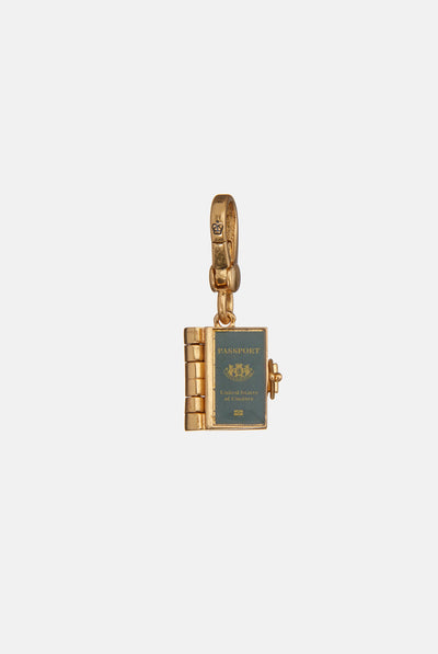 GOLD PASSPORT CHARM