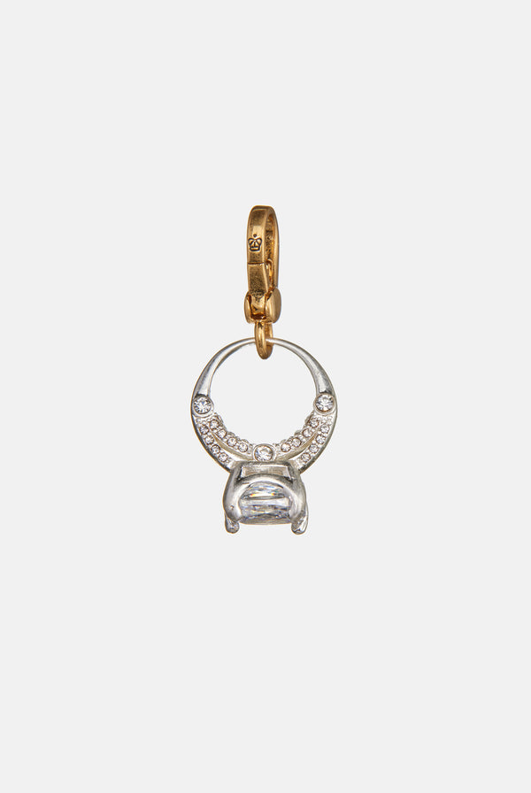 GOLD WEDDING RING CHARM
