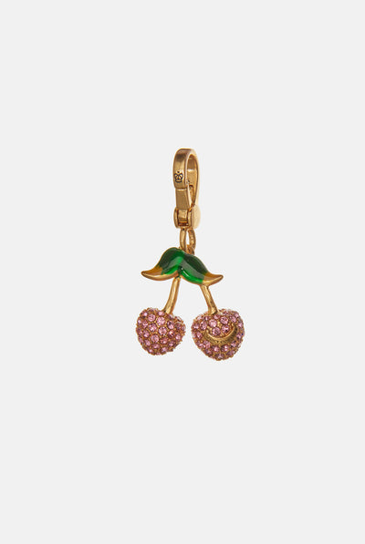 GOLD CHERRY CHARM