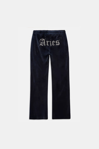 ARIES' NIGHT SKY VELOUR DIAMANTÉ TRACKSUIT BOTTOM