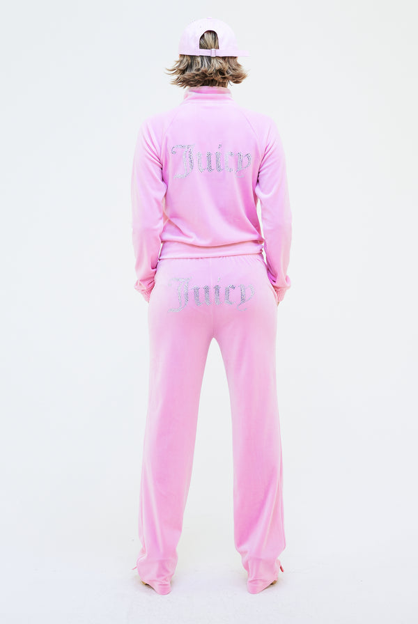 Juicy Couture TRACK PANTS - Tracksuit bottoms - begonia pink/pink -  Zalando.de