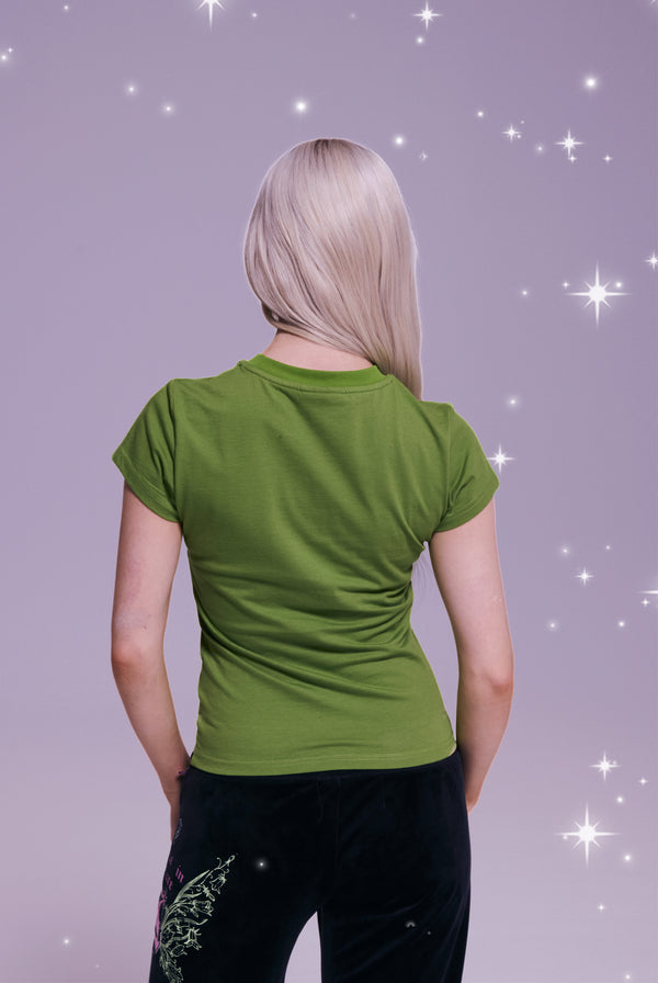 DISNEY |  PIQUANT GREEN  BELIEVES IN JUICY TEE