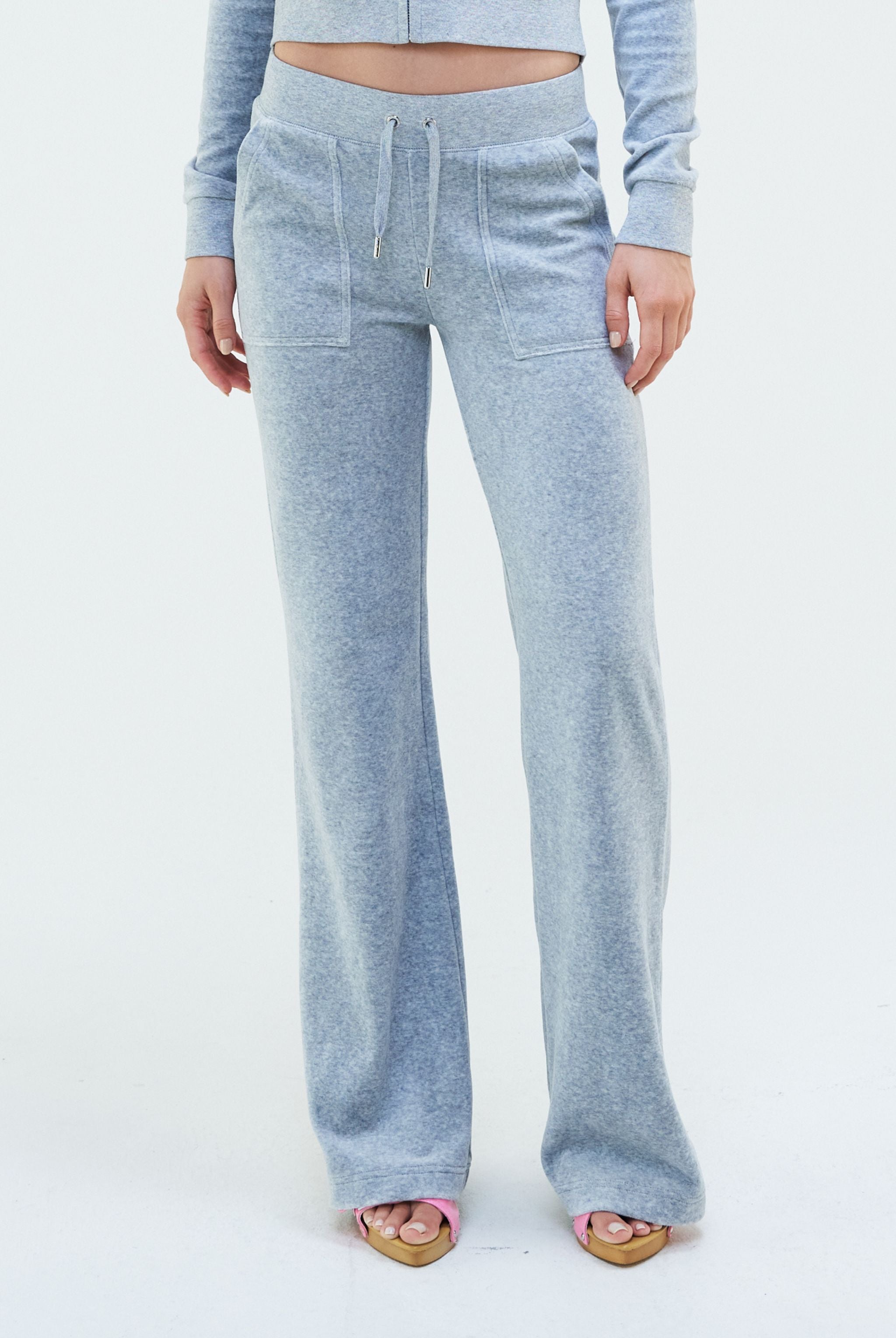 Juicy couture grey tracksuit bottoms sale