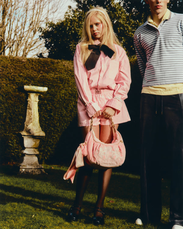 VEST & STRIPE BOXER SHORT PYJAMA SET