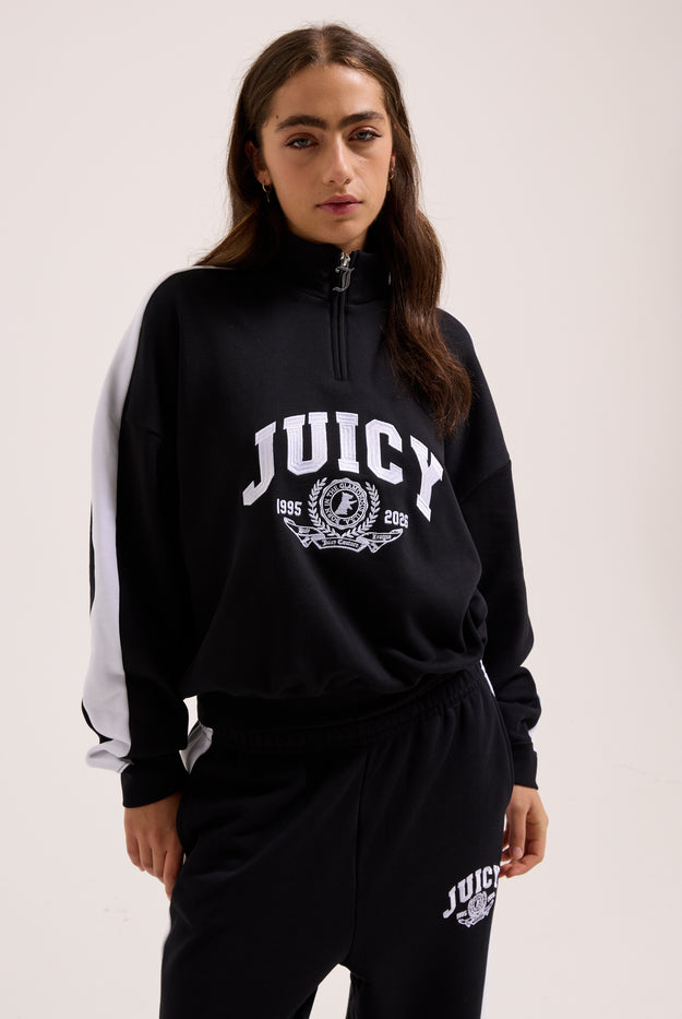 /products/black-college-crest-1-4-zip-track-top-jcsas126401-101