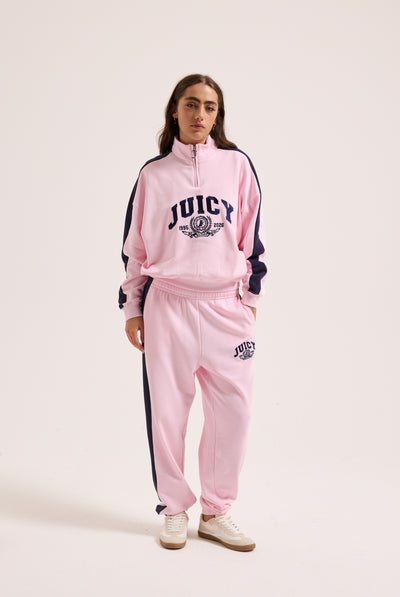 CHERRY BLOSSOM COLLEGE CREST TRACK TOP