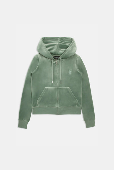 CHINOIS GREEN CLASSIC VELOUR ROBERTSON HOODIE