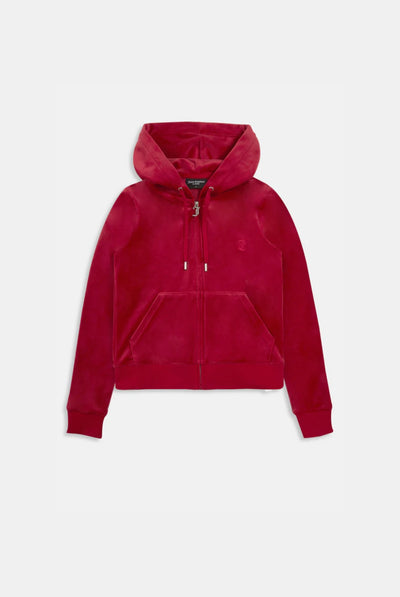 ASTOR RED CLASSIC VELOUR ROBERTSON HOODIE