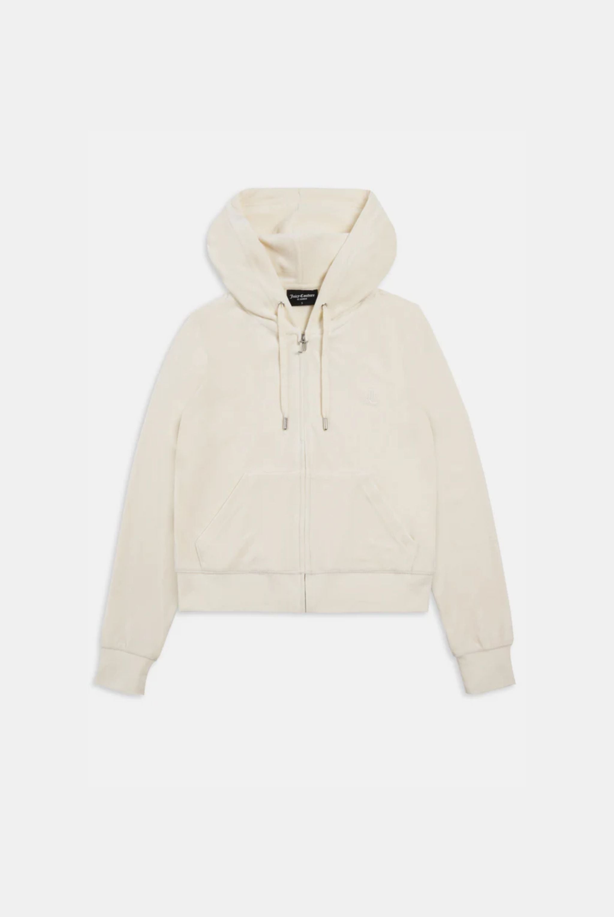 CREAM CLASSIC VELOUR ROBERTSON HOODIE – Juicy Couture