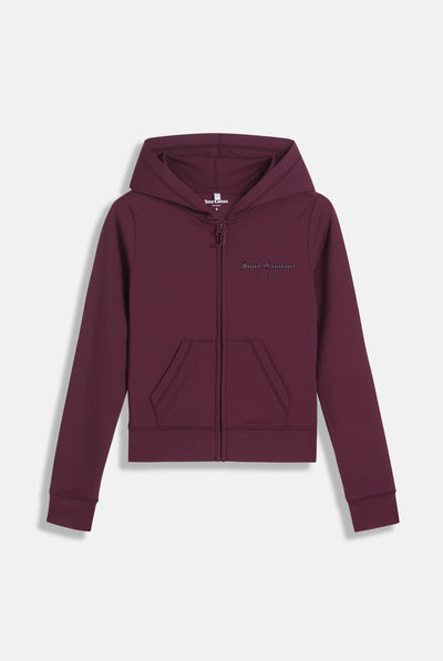 WINETASTING PEACHED ACTIVE FITTED HOODIE