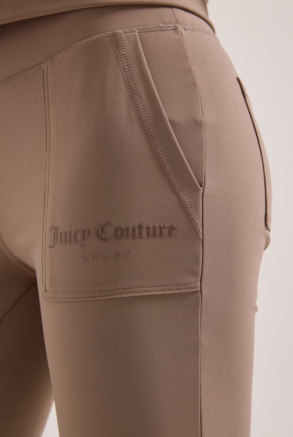 FUNGI PEACHED ACTIVE LOW RISE PANTS