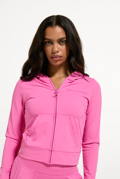 Wild Orchid Active Fitted Hoodie