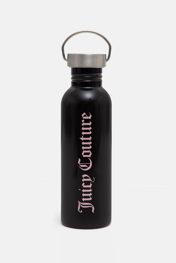 BLACK 750ML STAINLESS STEEL WATER BOTTLE