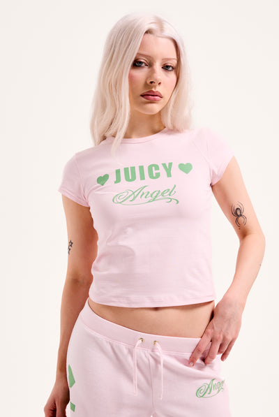 CHERRY BLOSSOM JUICY ANGEL BABY T-SHIRT