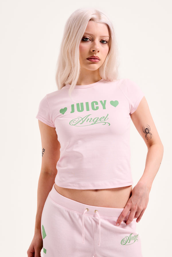 CHERRY BLOSSOM JUICY ANGEL BABY T-SHIRT