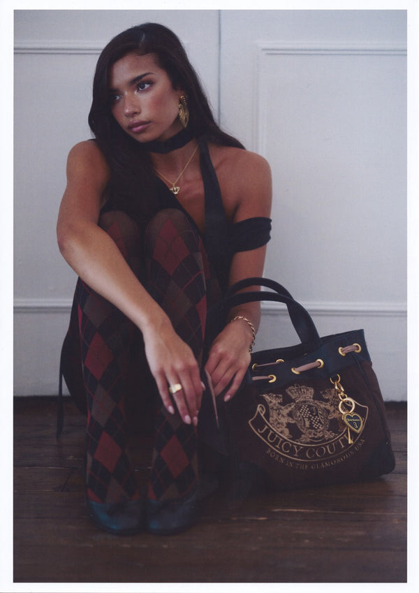 CHOCOLATE DAYDREAMER SHOPPER BAG