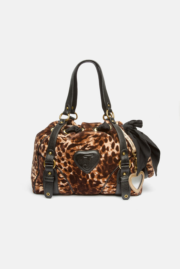 JAVA LEOPARD PRINT DAYDREAMER SHOPPER BAG