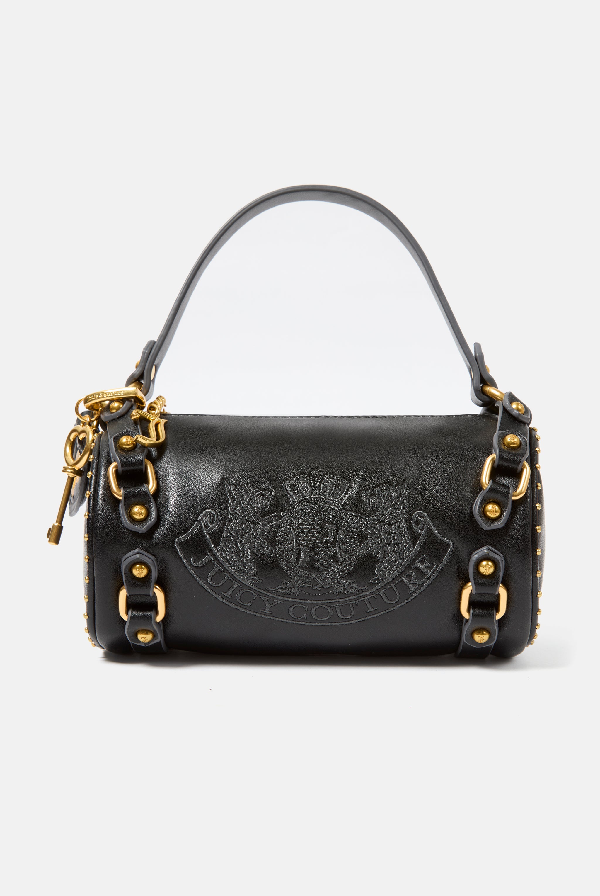 Juicy couture black leather bag sale