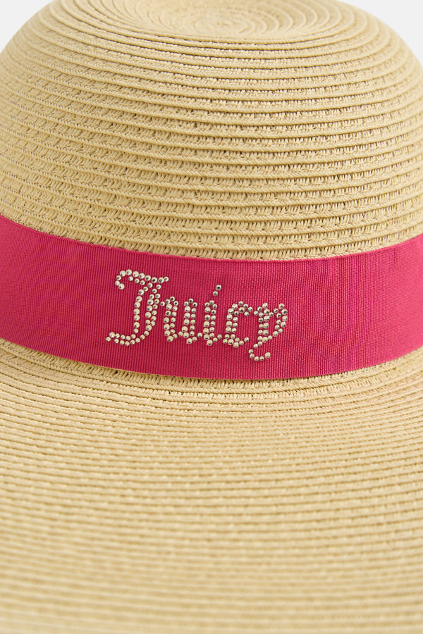 NATURAL FLOPPY STRAW HAT