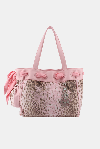 PINK CHEETAH DAYDREAMER SHOPPER BAG