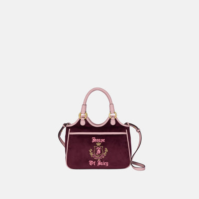 WINETASTING HOUSE OF JUICY VELOUR HANDBAG