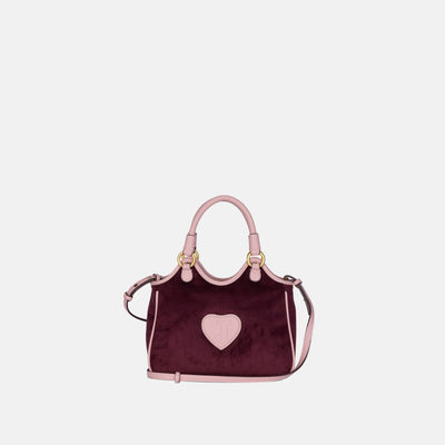 WINETASTING HOUSE OF JUICY VELOUR HANDBAG