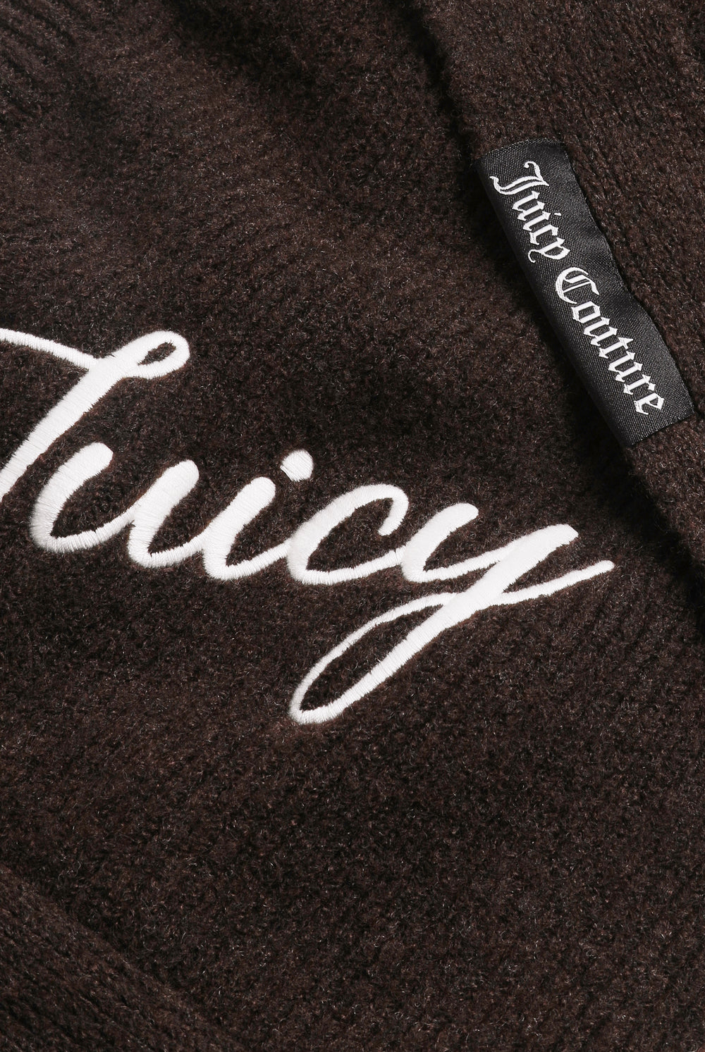 Displays the Java 'Juicy' branded Bonnet With Bow featuring the juicy branding 