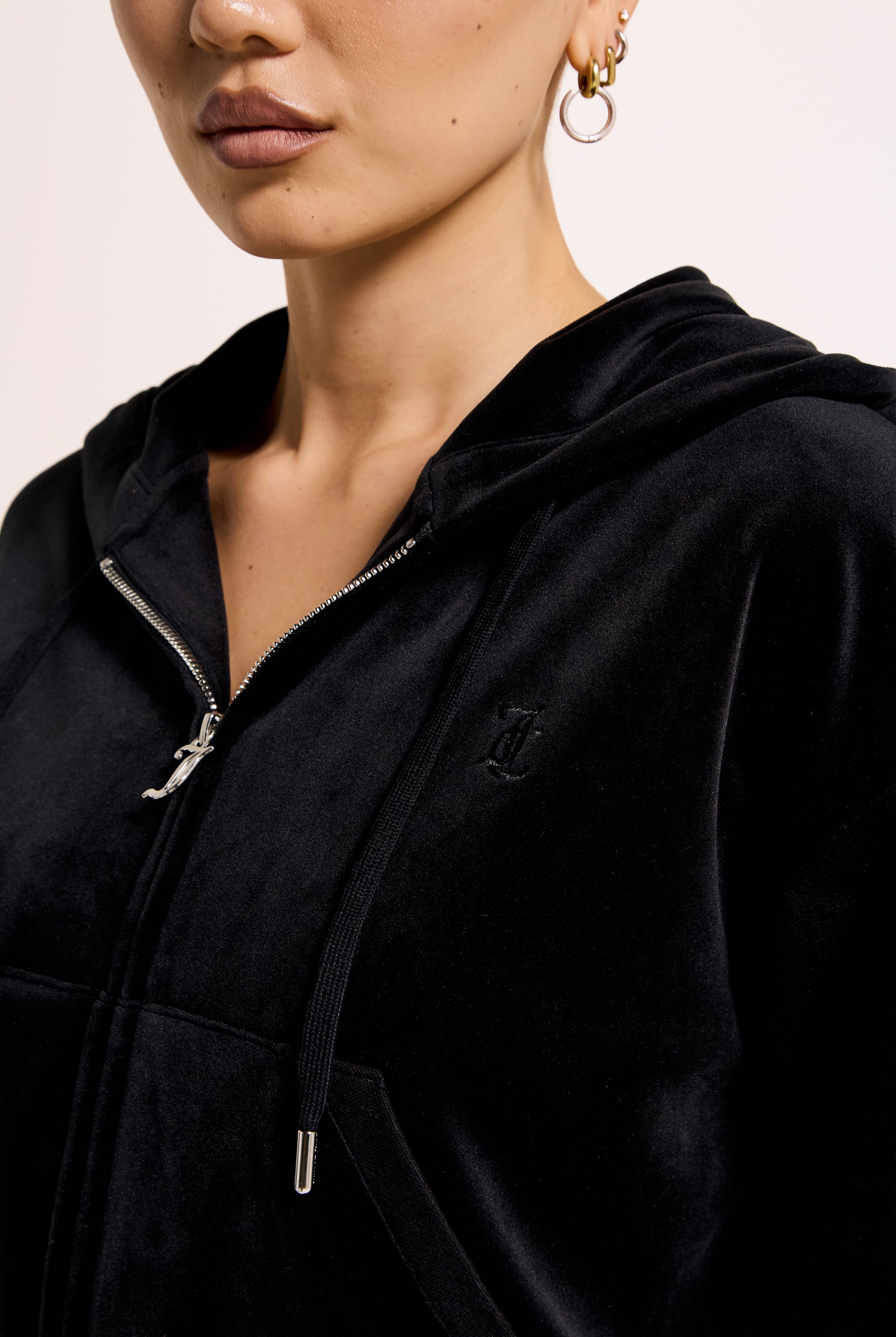 BRENDAL CROP OVERSIZED HOODIE – Juicy Couture UK