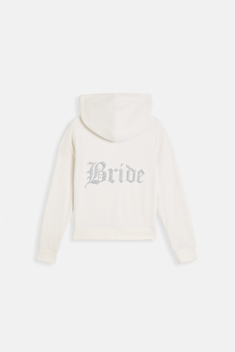 Displays the Bridal 'Juicy' branded classic velour hoodie 