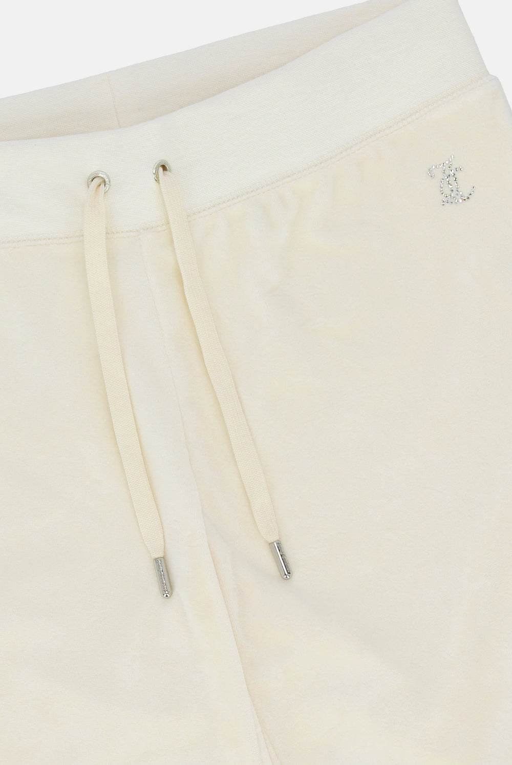 MARSHMALLOW BRIDESMAID CLASSIC VELOUR  LOW RISE TRACK PANTS
