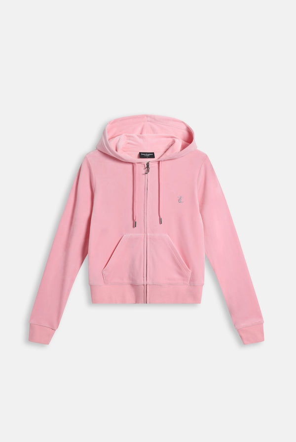 JUICY PINK BRIDESMAID CLASSIC VELOUR HOODIE