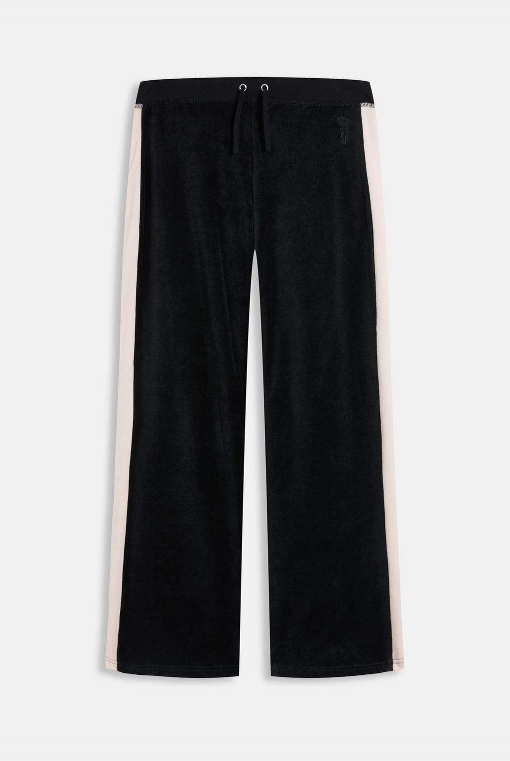 BLACK OG STRAIGHT STRIPE LOW RISE PANT