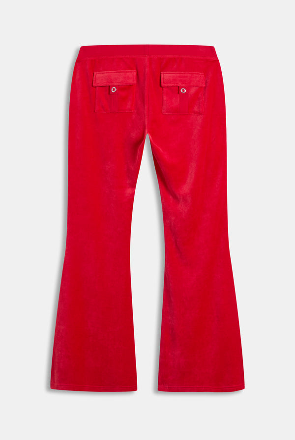 TOREADOR ULTRA LOW RISE BAMBOO VELOUR HERITAGE POCKETED BOTTOMS