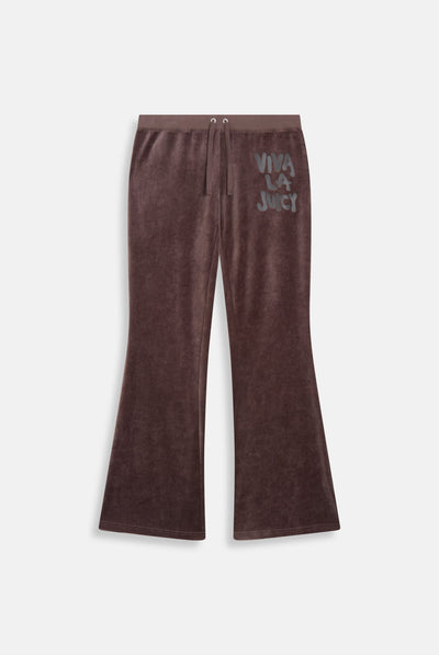 JAVA VIVA LA JUICY ULTRA LOW RISE BAMBOO VELOUR HERITAGE BOTTOMS