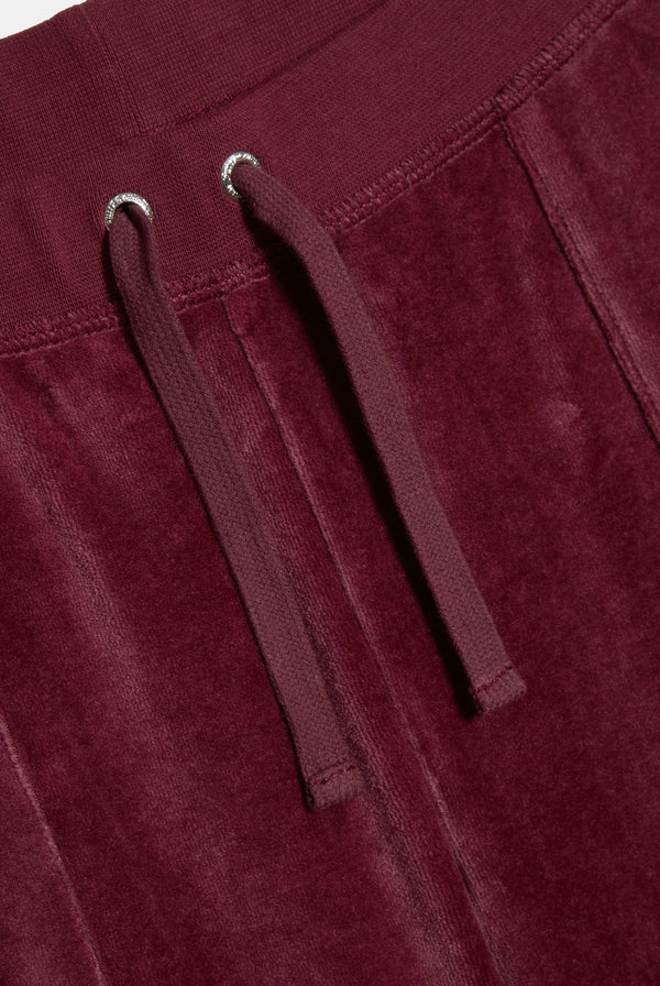 TAWNY PORT ULTRA LOW RISE BAMBOO VELOUR HERITAGE POCKETED BOTTOMS