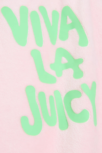 JUICY PINK VIVA LA JUICY ULTRA LOW RISE BAMBOO VELOUR HERITAGE BOTTOMS