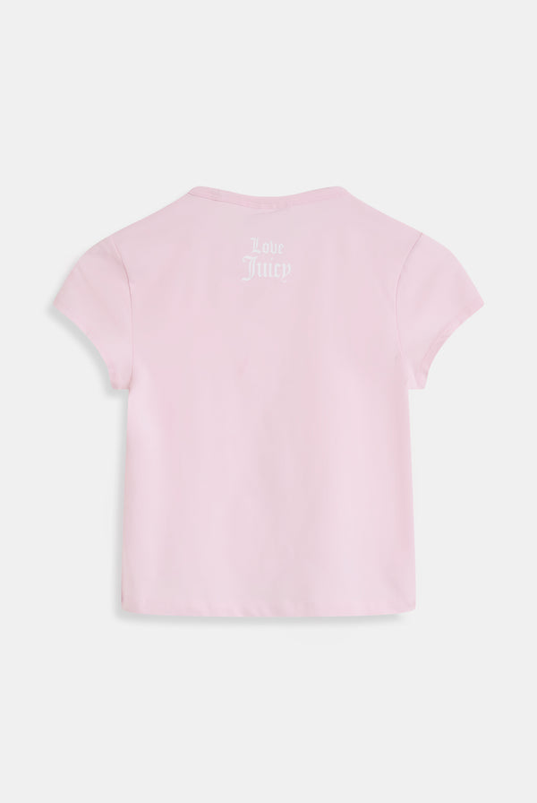 ALMOND BLOSSOM I WANT CANDY BABY TEE