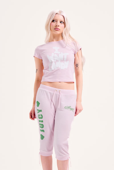 ALMOND BLOSSOM I WANT CANDY BABY TEE